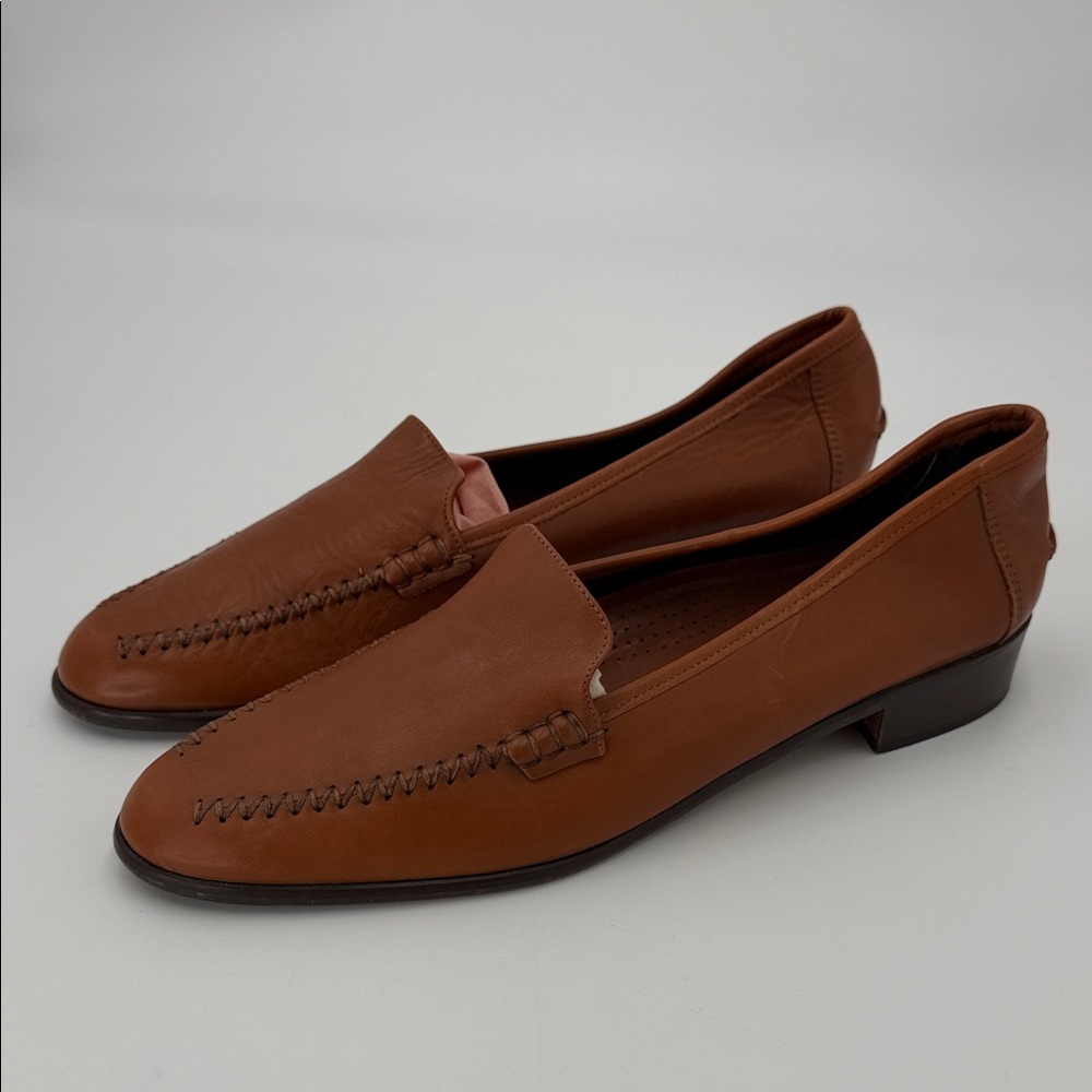 Amalfi Brown Leather Loafers